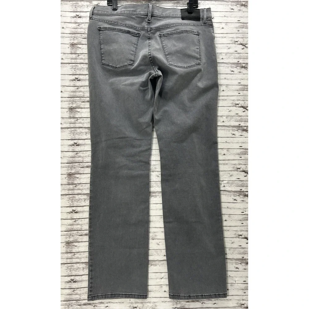 Mott And Bow Stone Gray Mens Jeans Size 34x34 Straight Fit Cotton Stretch